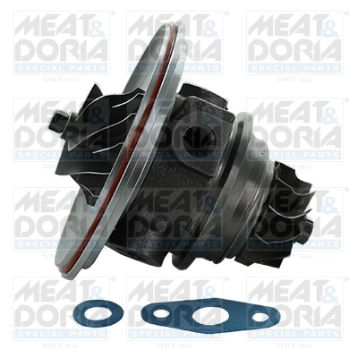 Core assembly, turbocharger